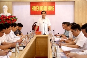 Kiểm tra kết quả thực hiện giữa nhiệm kỳ nhiệm vụ về phát triển nông nghiệp, nông thôn tại huyện Đoan Hùng