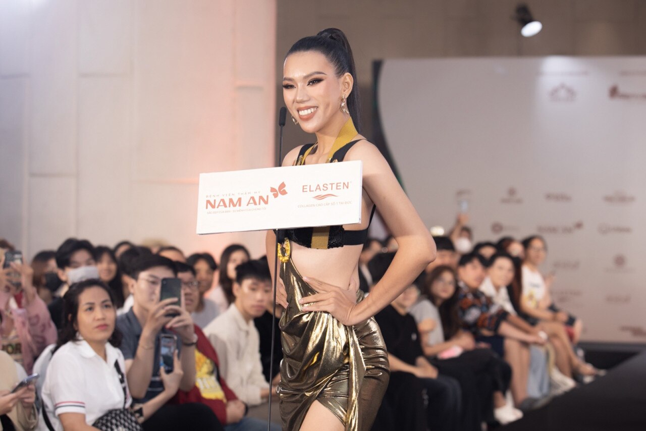 Miss Grand Vietnam 2023: Nhiều thí sinh hô tên kèm đọc thơ, gằn giọng 3