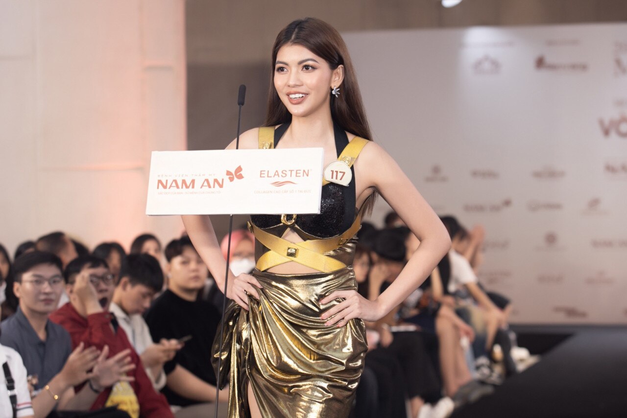 Miss Grand Vietnam 2023: Nhiều thí sinh hô tên kèm đọc thơ, gằn giọng 9