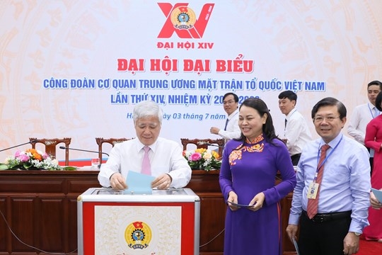 The XNUMXth Congress of Trade Unions of Central Agency of Vietnam ...