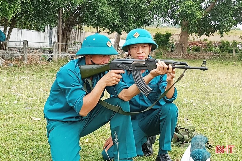 Cán bộ quân sự xã “đa năng” ở Hà Tĩnh
