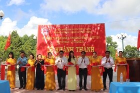 Khánh thành công trình nâng cấp Nghĩa trang Liệt sĩ xã Triệu Trung