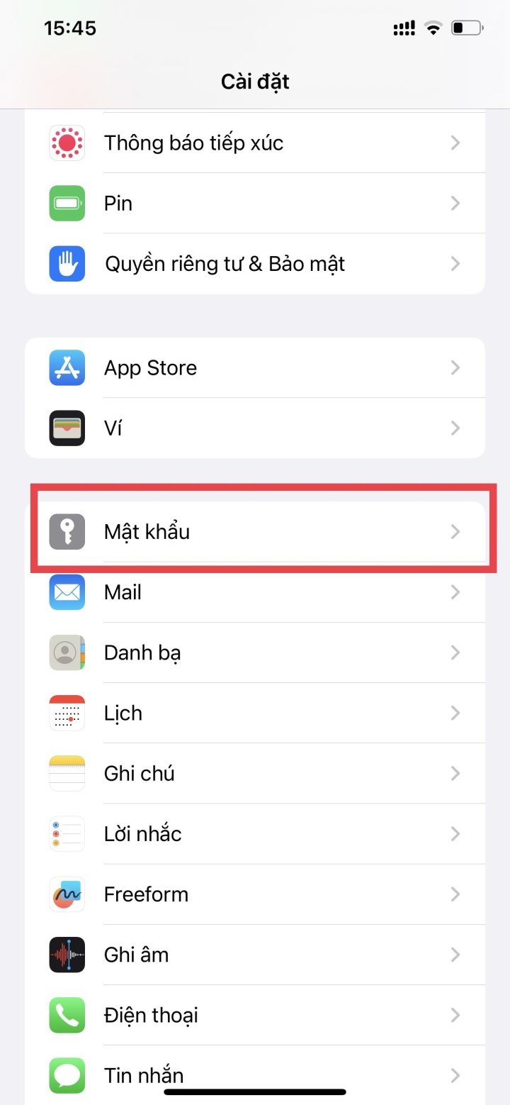 Как удалить сохраненные пароли на iPhone - Vietnam.vn