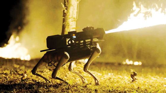 The World's First Fire-breathing Robot Dog - Vietnam.vn