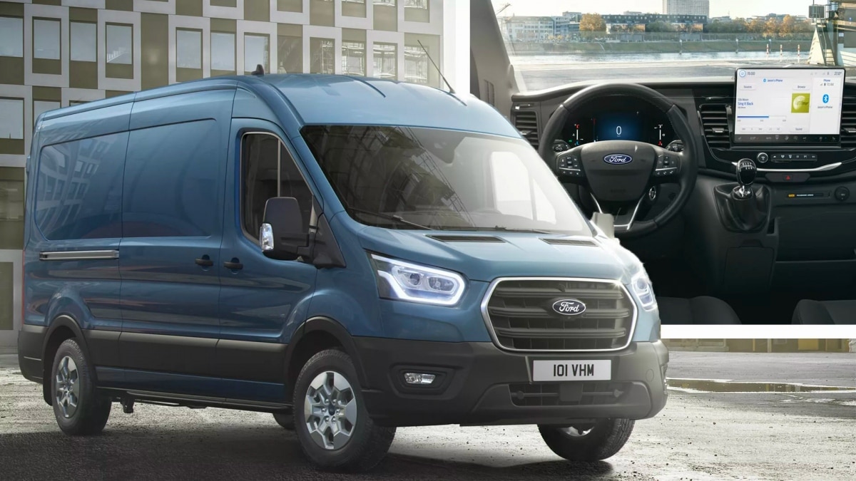 Launching Ford Transit 2024 in Europe with impressive technology