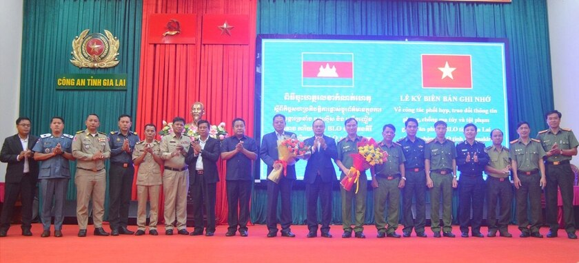 Gia Lai và Ratanakiri phối hợp trao đổi thông tin về phòng-chống ma tuý, tội phạm qua biên giới ảnh 2