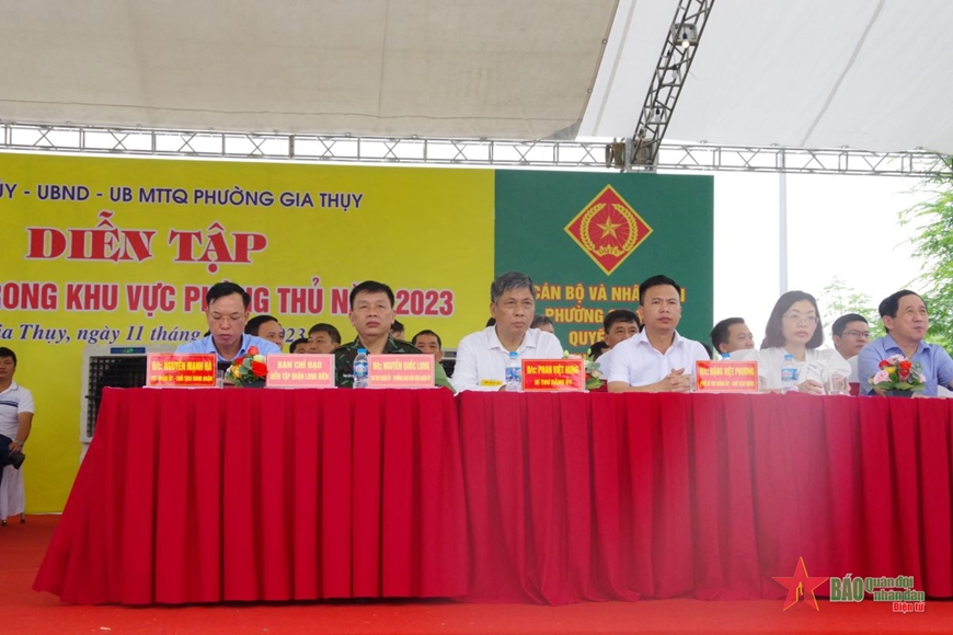 Gia Thuy Ward, Long Bien District, Hanoi City successfully completed ...