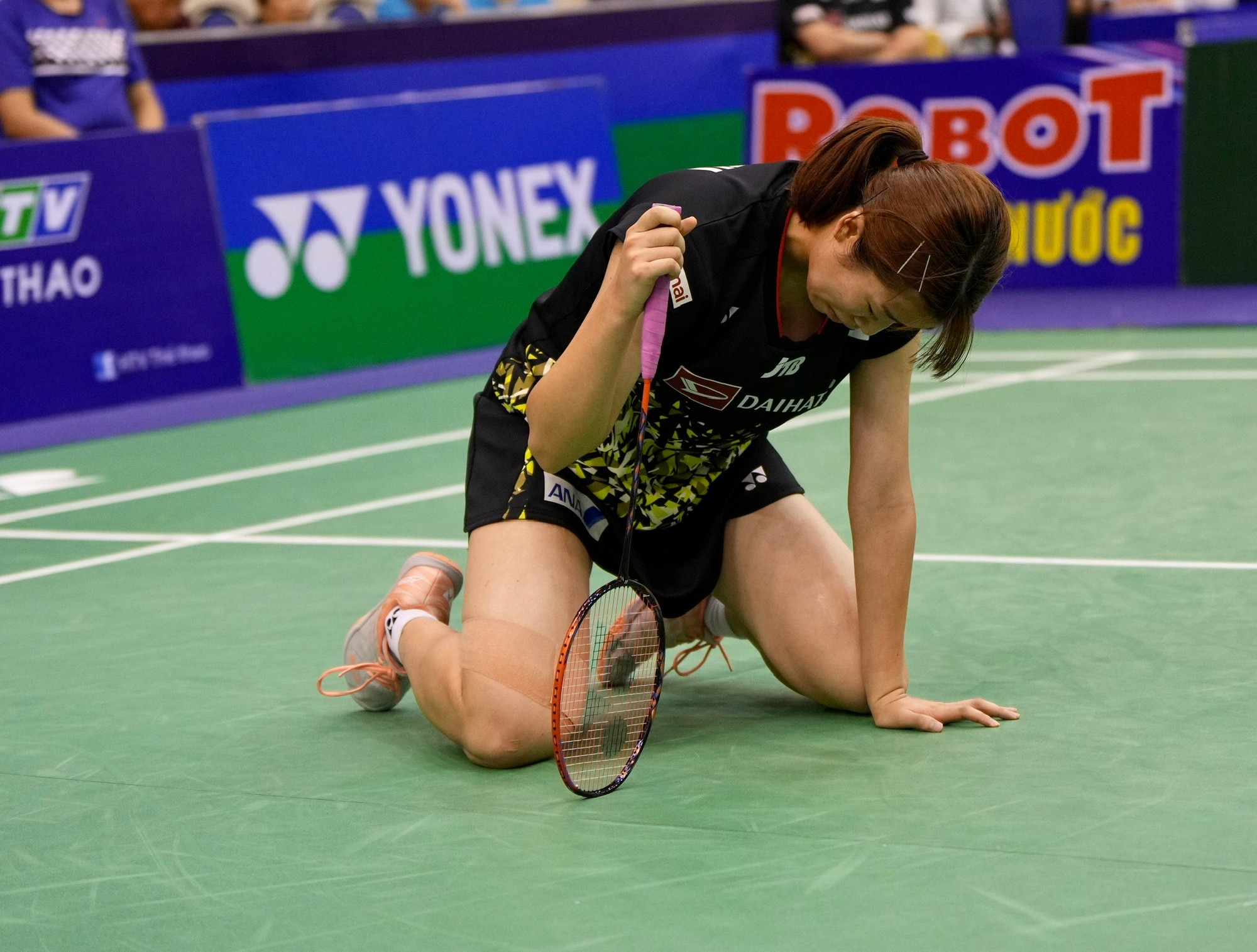 'Hot girl' cầu lông Nguyễn Thùy Linh hạ tay vợt Nhật Bản bằng chuỗi điểm ngoạn mục - Ảnh 2.