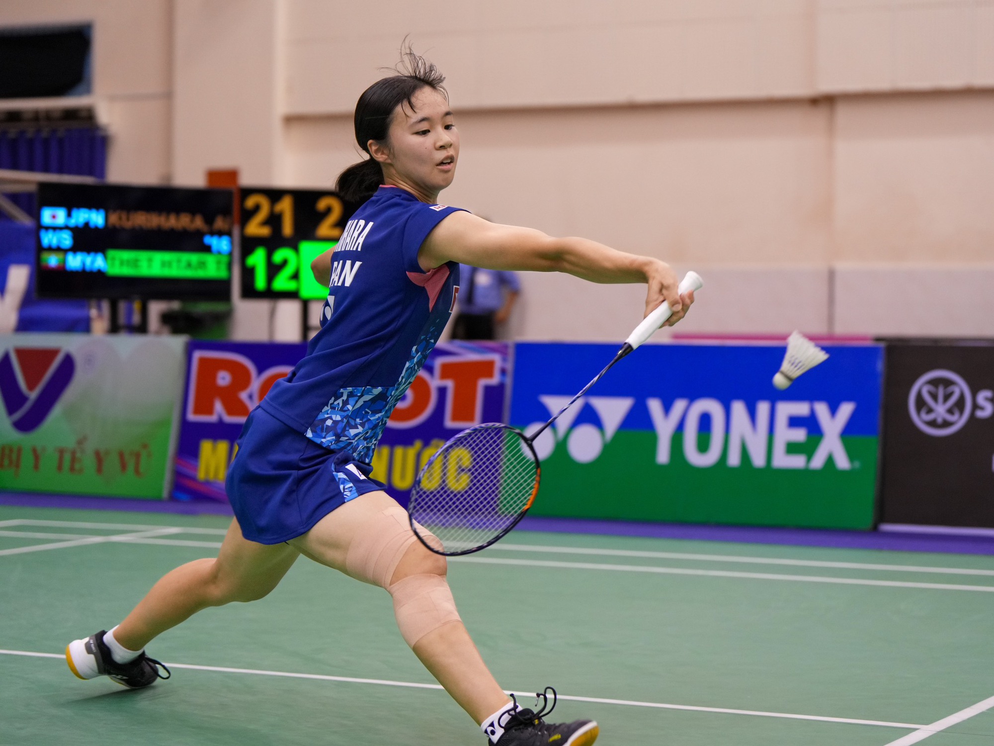 'Hot girl' cầu lông Nguyễn Thùy Linh hạ tay vợt Nhật Bản bằng chuỗi điểm ngoạn mục - Ảnh 4.