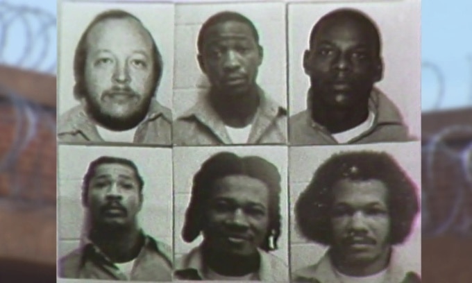 6 tên tử tù trong vụ vượt ngục khỏi trại giam Mecklenburg năm 1984. Ảnh: WRIC