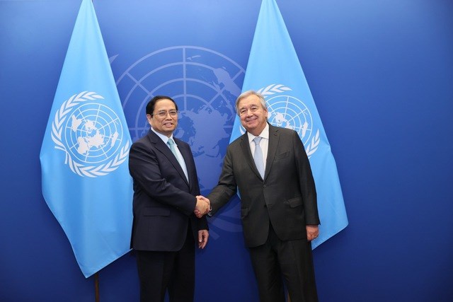 Tổng Thư ký Liên Hợp Quốc cảm ơn sự ủng hộ tuyệt vời của Việt Nam