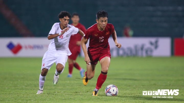 U23 Việt Nam chạm trán U23 Singapore.