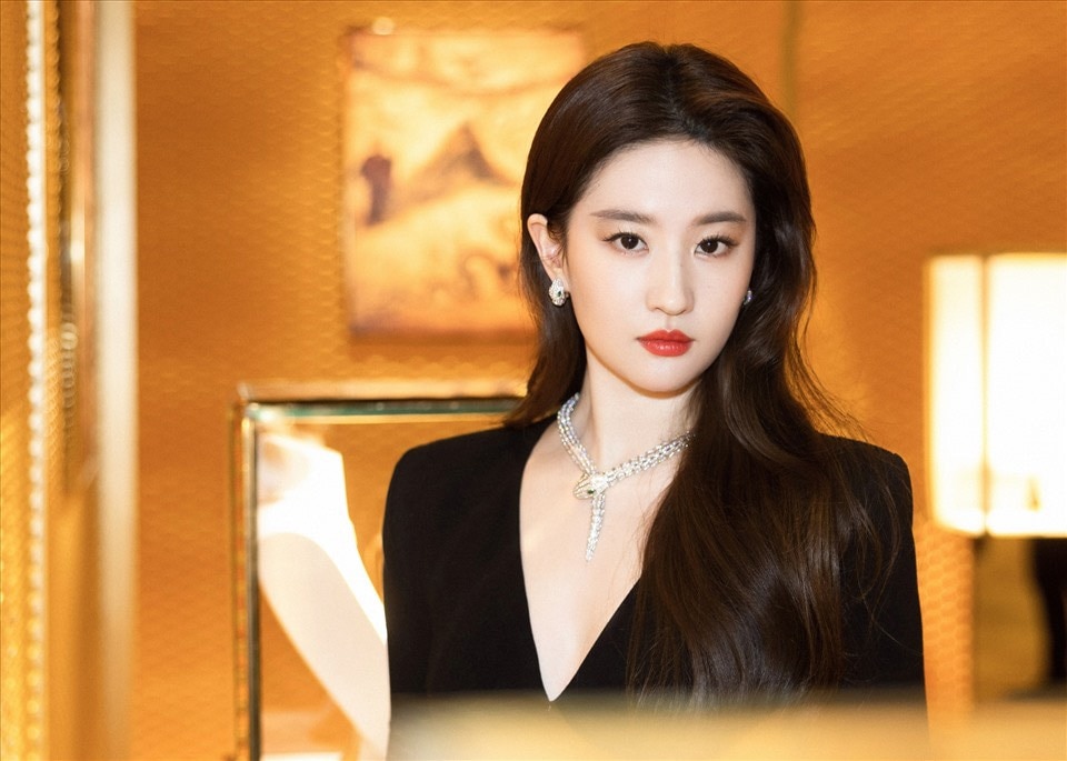 Louis Vuitton Ambassador Liu Yifei in Marie Claire China March