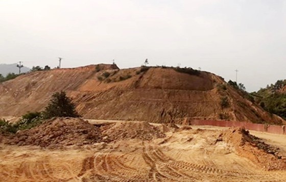 Mỏ đất hiếm nơi Công ty cổ phần Tập đoàn Thái Dương khai thác ở xã Yên Phú, huyện Văn Yên, tỉnh Yên Bái ảnh 1