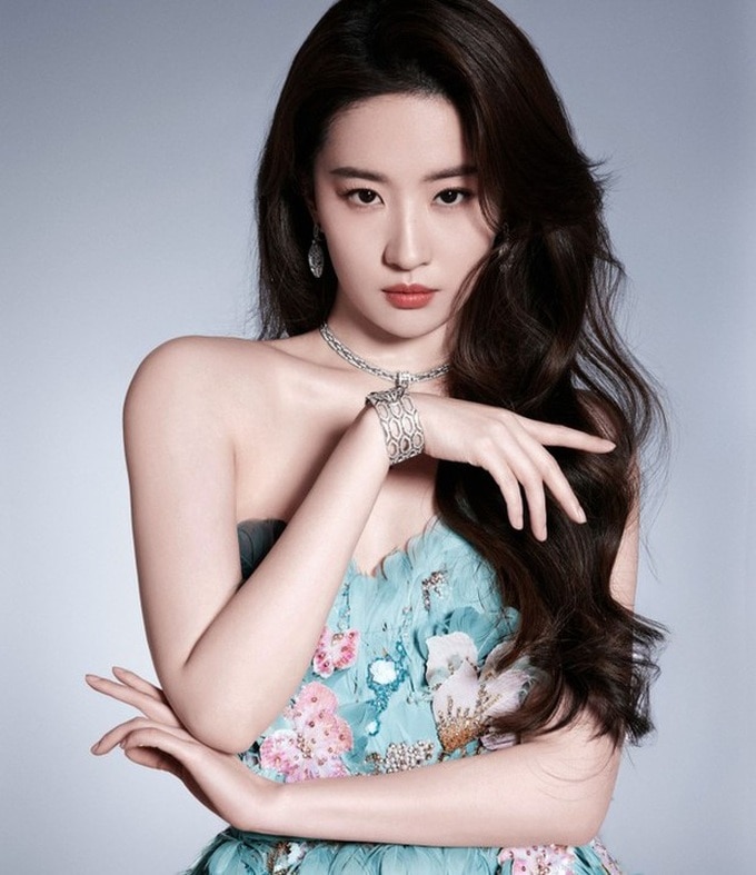 Louis Vuitton Ambassador Liu Yifei in Marie Claire China March