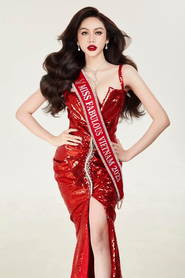 Lương Mỹ Kỳ tham gia Miss Fabulous International 2023 tại Thái Lan.