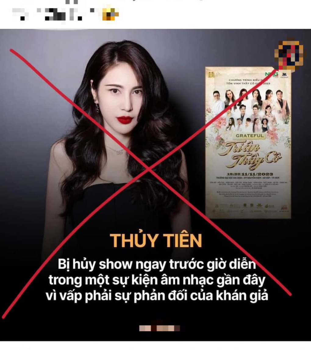 Ca sĩ Thủy Tiên nhập viện phẫu thuật, phủ nhận chuyện bị hủy show ...