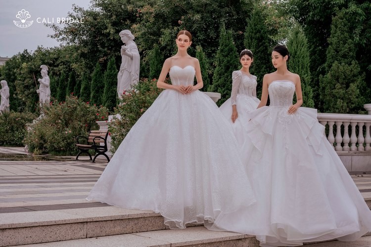 BST Những mẫu váy cưới cao cấp 2023 | Tiệc cưới, Váy cưới ren, Áo váy