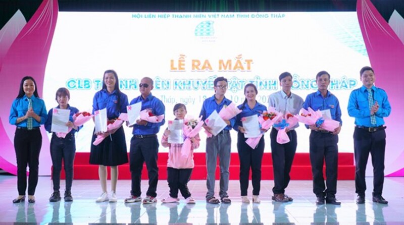 Chị Phạm Thị Lê Huyên là một trong những thành viên CLB khuyết tật tỉnh Đồng Tháp.