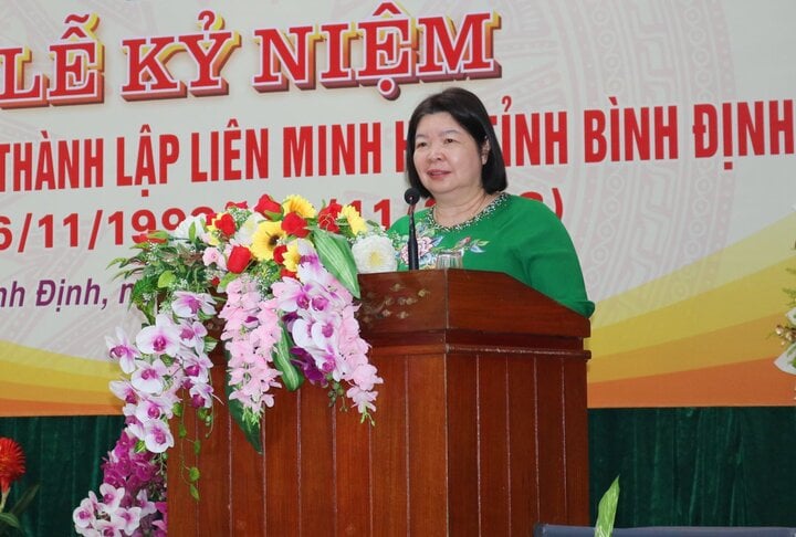 Chủ tịch Liên minh HTX Việt Nam Cao Xuân Thu Vân.