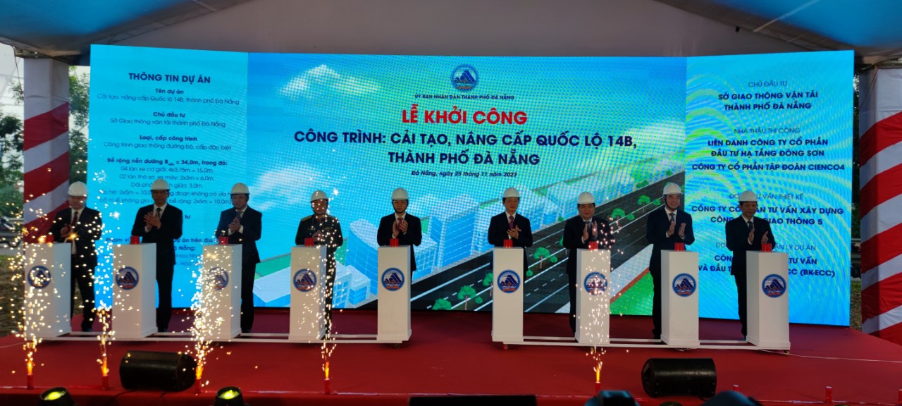 Liên danh Đông Sơn - CIENCO4 trúng thầu dự án nâng cấp QL14B gần 500 tỉ đồng - Ảnh 1.
