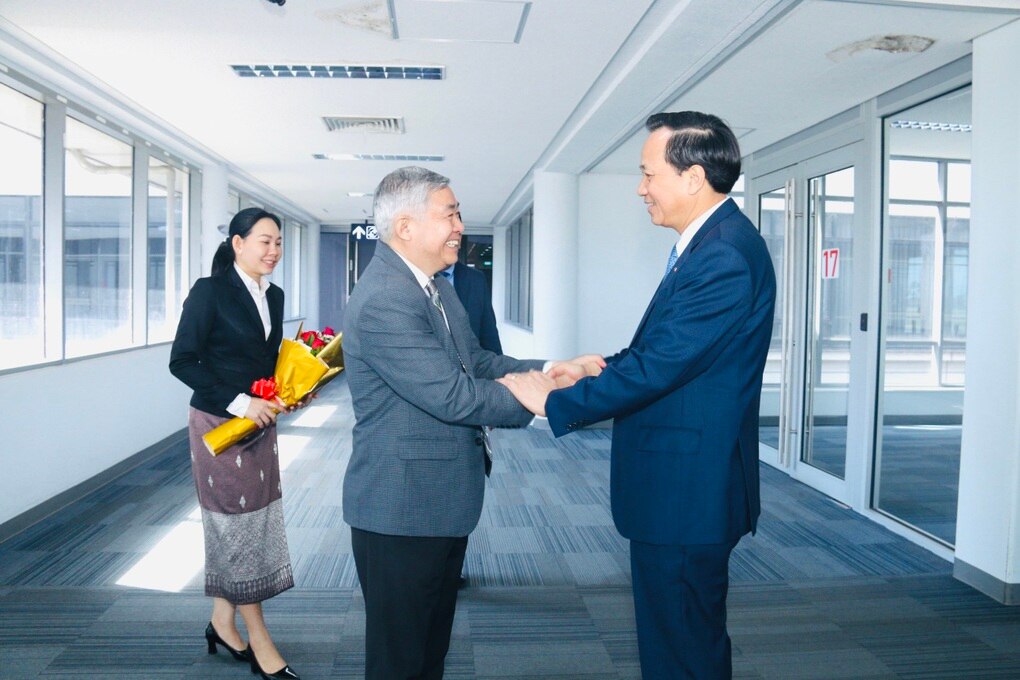 Bộ trưởng Đào Ngọc Dung dự hội nghị Bộ trưởng Lao động và Phúc lợi tại Lào - 1