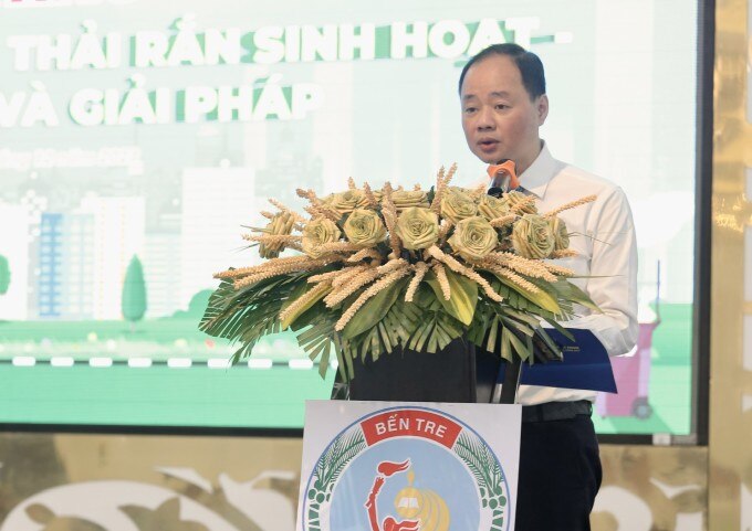 Thứ trưởng Trần Hồng Thái phát biểu tại hội thảo, sáng 9/12. Ảnh: BTC