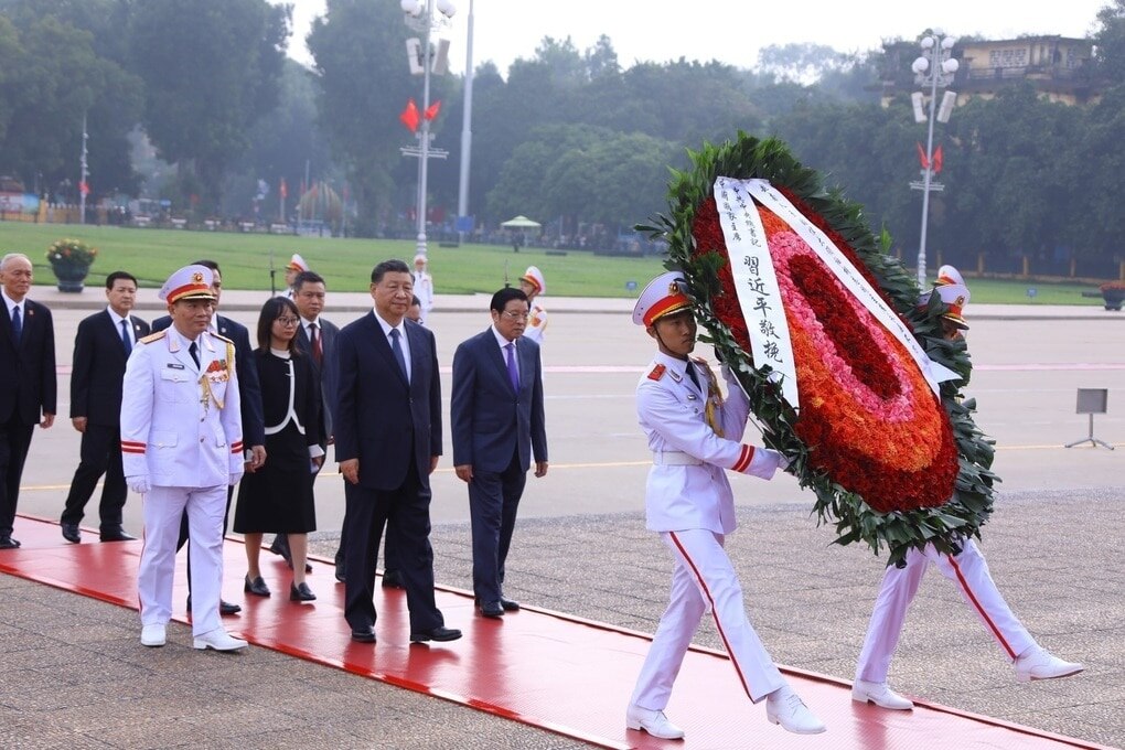 Chủ tịch Trung Quốc Tập Cận Bình viếng Lăng Chủ tịch Hồ Chí Minh - 1