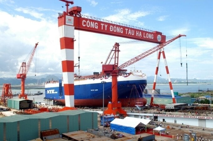 Công ty Đóng tàu Hạ Long - mộ trong số 7 công ty con của SBIC. (Ảnh: SBIC)