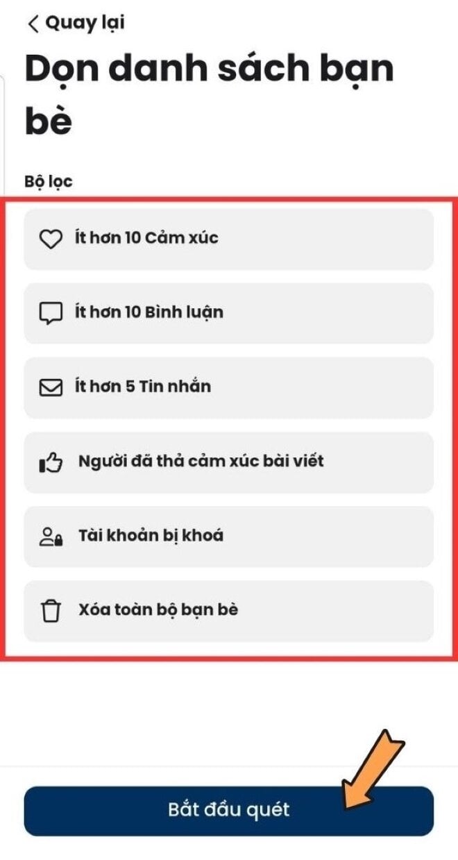 Очень простой способ удалить друзей, которые мало общаются на Facebook -  Vietnam.vn