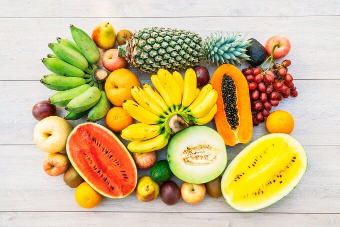 Các loại trái cây giàu chất xơ, vitamin và khoáng chất có lợi cho sức khỏe. Ảnh: Freepik