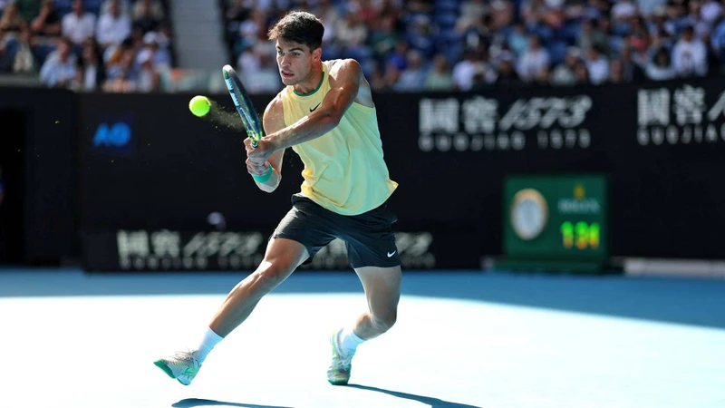 Australian Open: Carlos Alcaraz Went Through 4 Games, Including 2 Tie ...