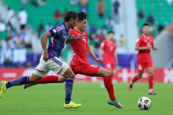 Việt Nam đối đầu Nhật Bản được đánh giá là một trong những trận cầu hay nhất lượt đầu vòng bảng Asian Cup 2023. Ảnh: VFF