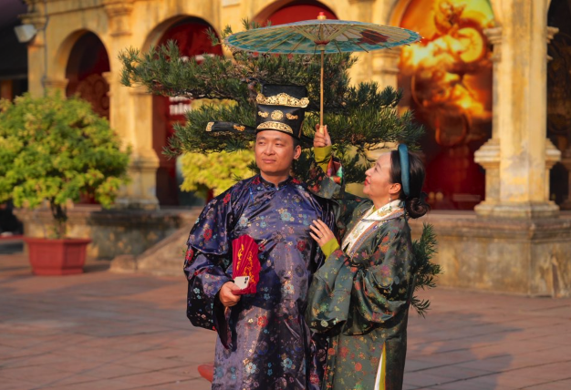 Hàng vạn người du xuân tại Hoàng thành Thăng Long- Ảnh 1.