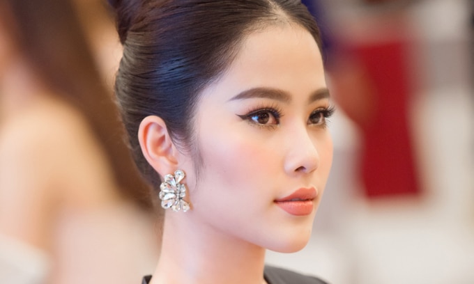 Người mẫu, hoa khôi, diễn viên Nam Em. Ảnh:Facebook Nguyễn Lệ Nam Em