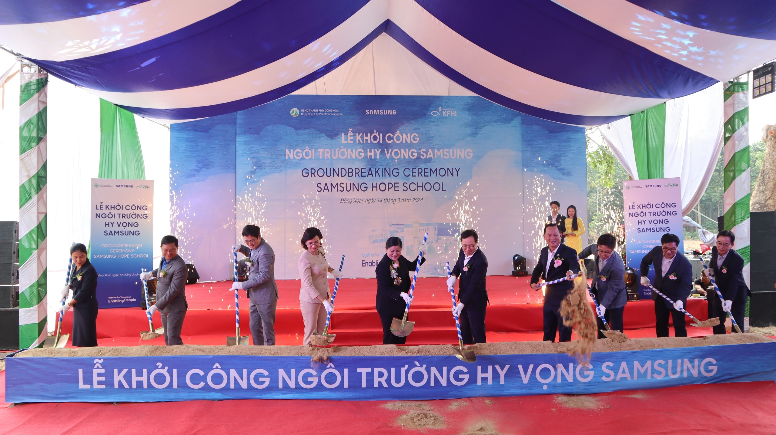 Xây dựng ngôi trường hy vọng cho học sinh khó khăn tại Bình Phước- Ảnh 2.