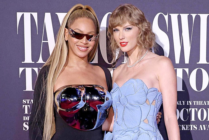 Taylor Swift and Beyoncé are both singers with remarkable career journeys - Photo: Getty Images