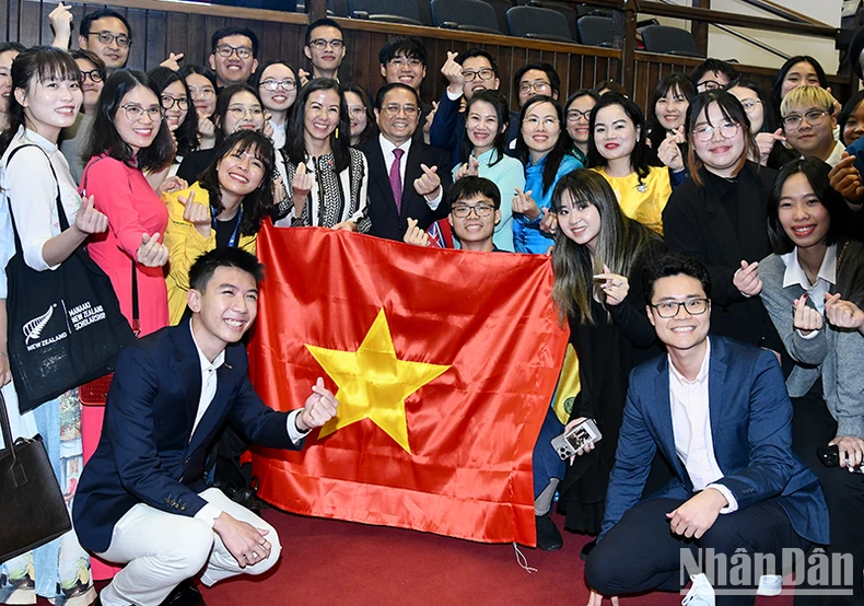 Thủ tướng Phạm Minh Chính phát biểu chính sách tại Đại học Victoria Wellington ảnh 3