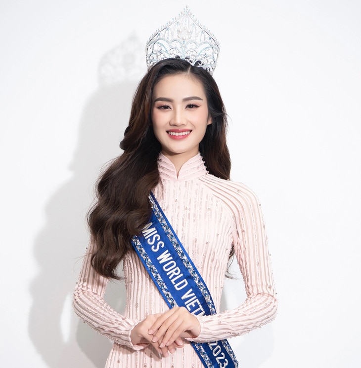 Hoa hậu Ý Nhi dự thi cuộc thi nhan sắc quốc tế - Ảnh: Facebook nhân vật