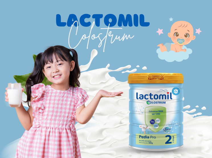 Lactomil Colostrum – Sản Phẩm Bổ Sung Dinh Dưỡng Thay Thế Bữa ăn Phụ 