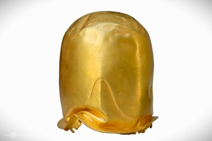 Linga vàng quý giá của tỉnh Bình Thuận được công nhận là bảo vật quốc gia. Ảnh: Bảo tàng Bình Thuận