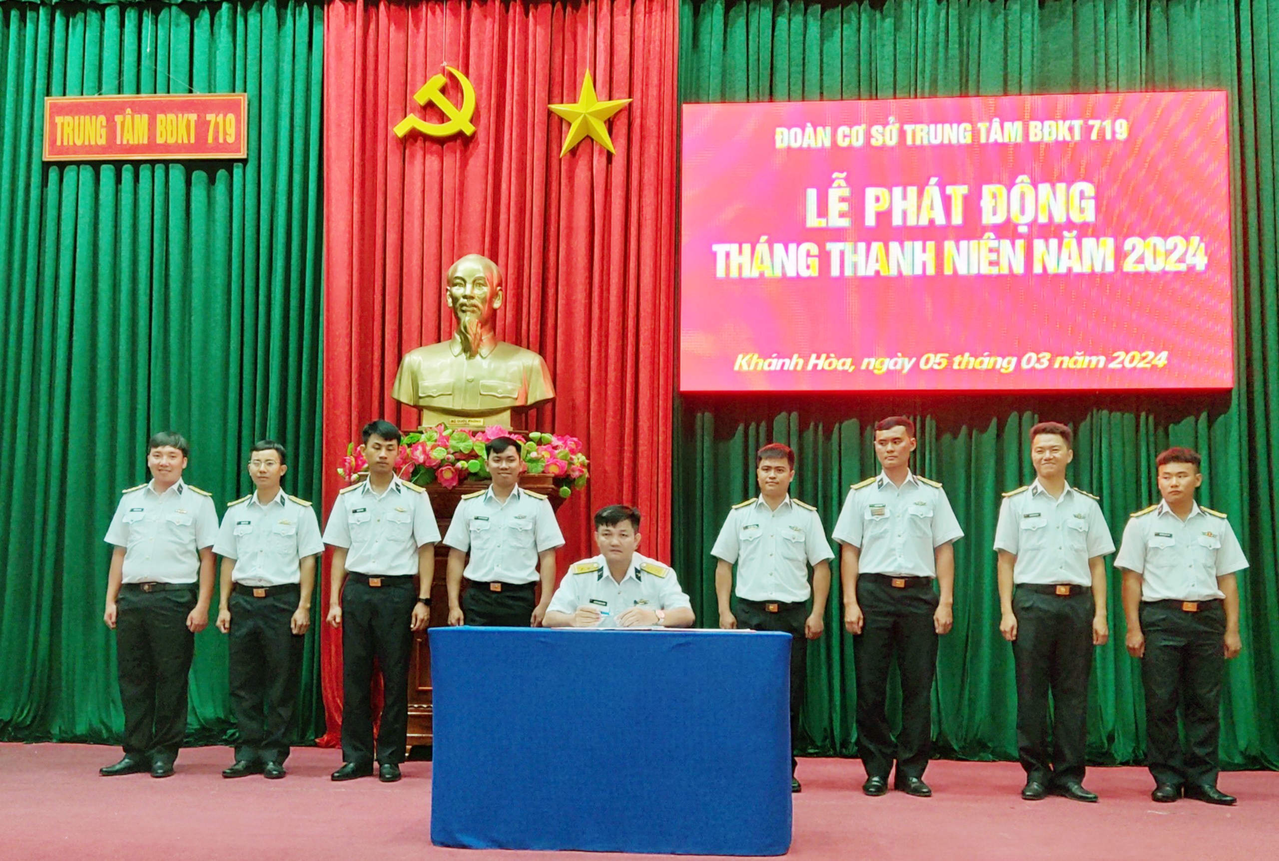 Trung tâm Bảo đảm Kỹ thuật 719: Phát động Tháng thanh niên năm 2024 ...