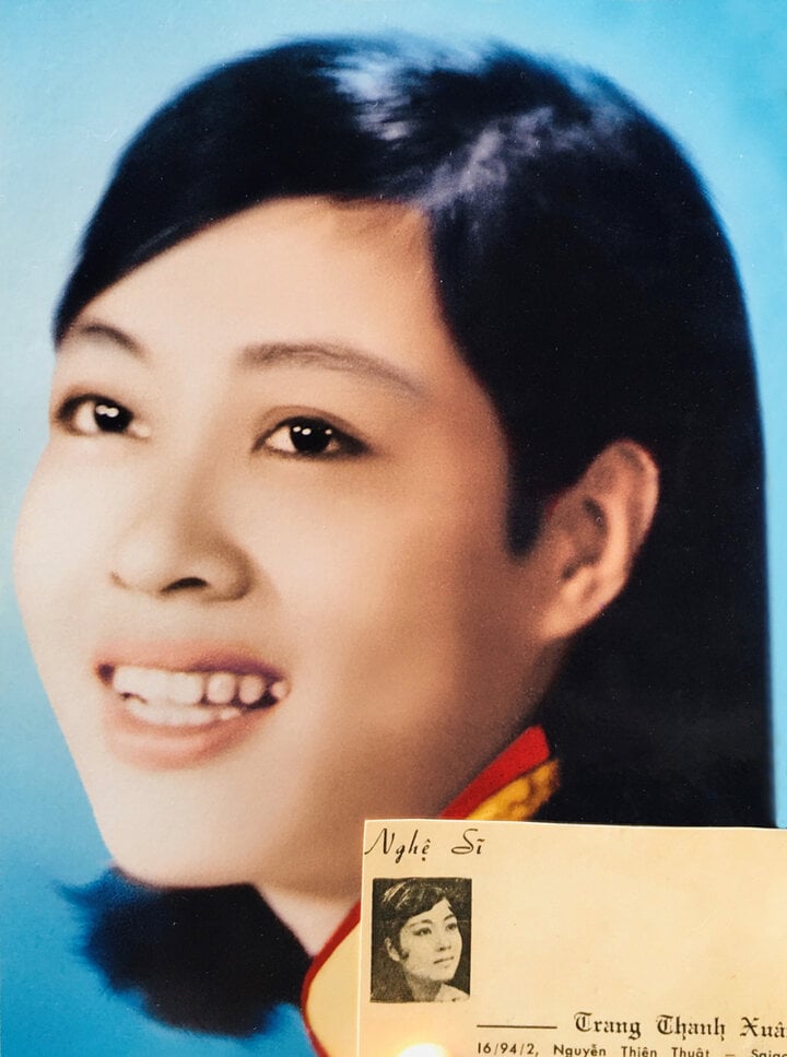 Trang Thanh Xuân thời trẻ.