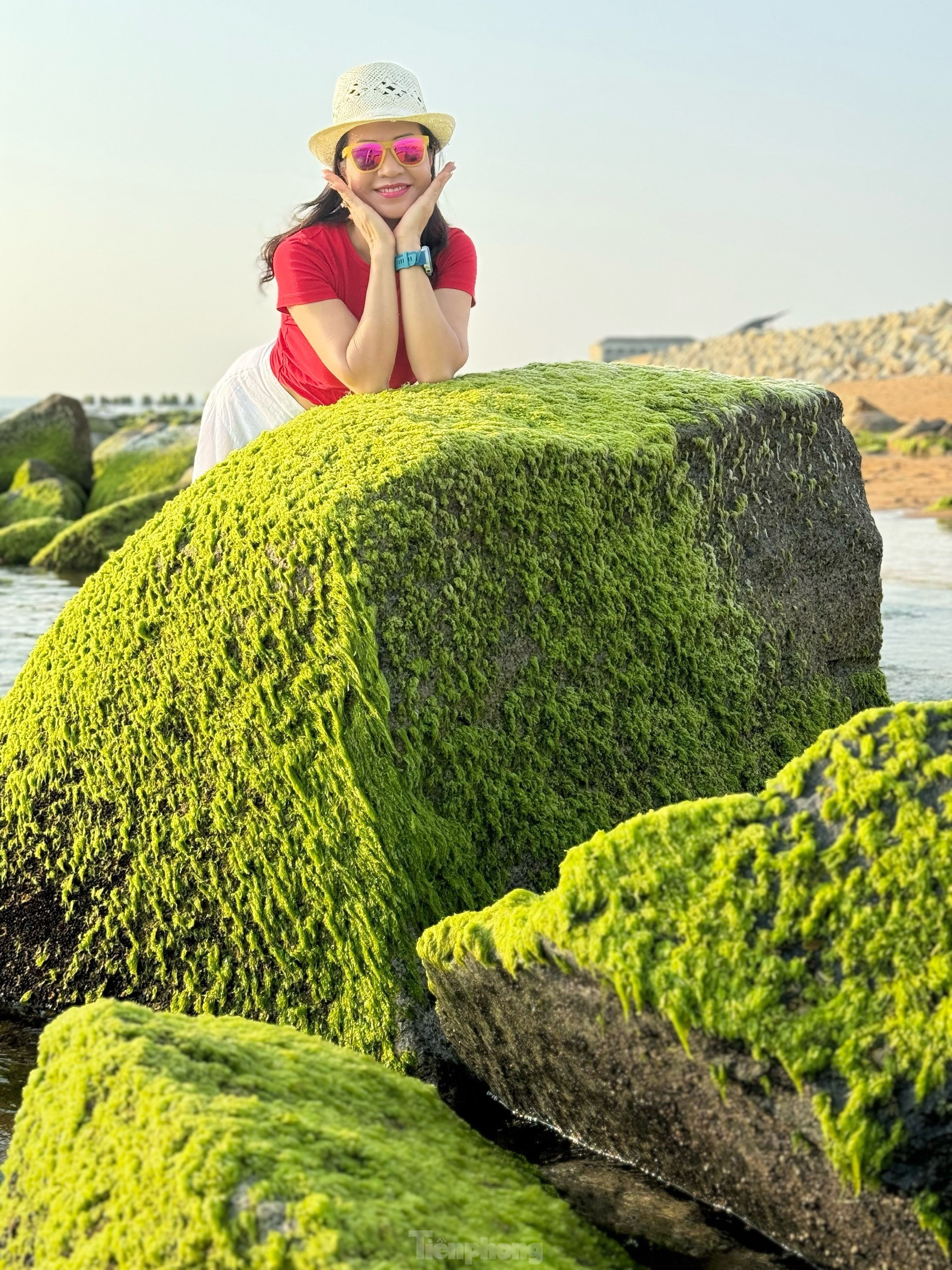 Bãi đá rêu xanh Phú Yên hút khách sau giải Tiền Phong Marathon ảnh 6