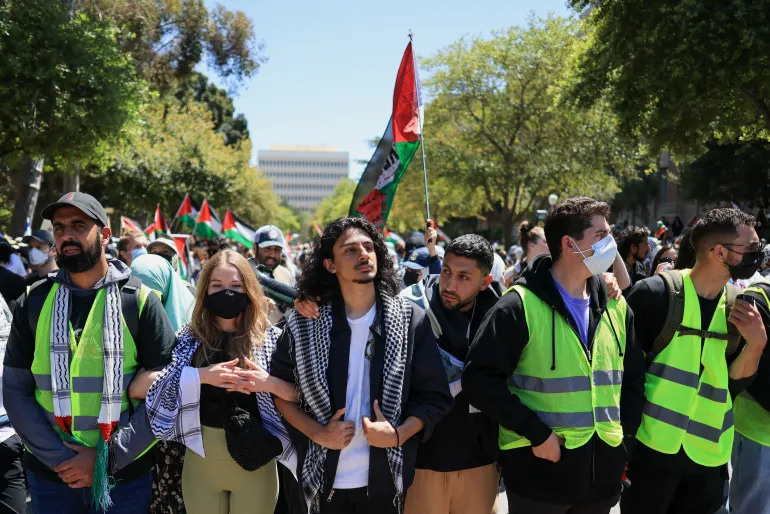 Anti-war protests in the US spread to universities in Australia and ...