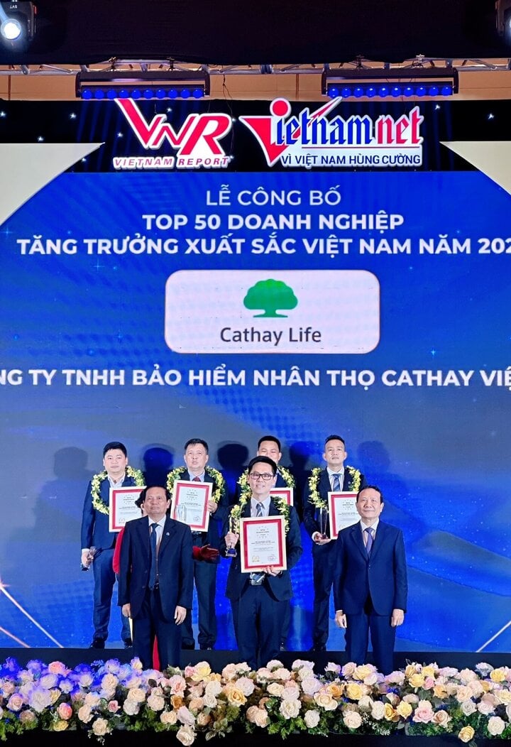 Cathay Life vào Top 50 doanh nghiệp tăng trưởng xuất sắc nhất Việt Nam năm 2024 - 1