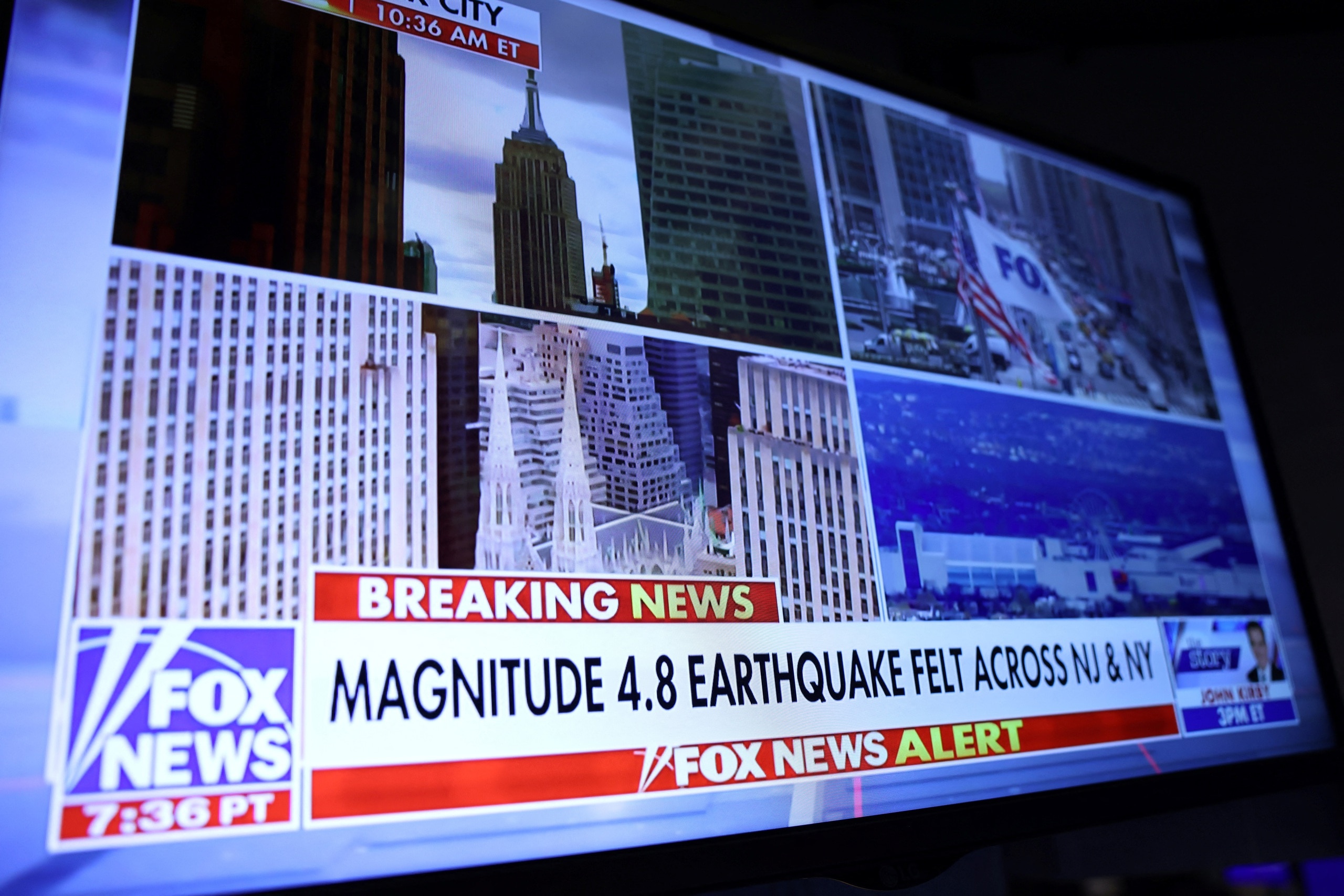 New York bất ngờ xảy ra động đất, Tổng thống Biden đã được báo cáo- Ảnh 1.