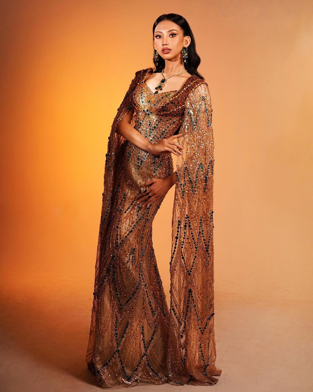 Người đẹp Indonesia gây chú ý ở Hoa hậu Quốc tế 2024 ảnh 10
