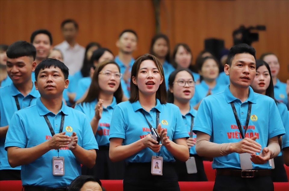 Giai cấp công nhân Việt Nam có vai trò lớn trong công cuộc đổi mới, công nghiệp hóa, hiện đại hóa đất nước. Ảnh: Hải Nguyễn