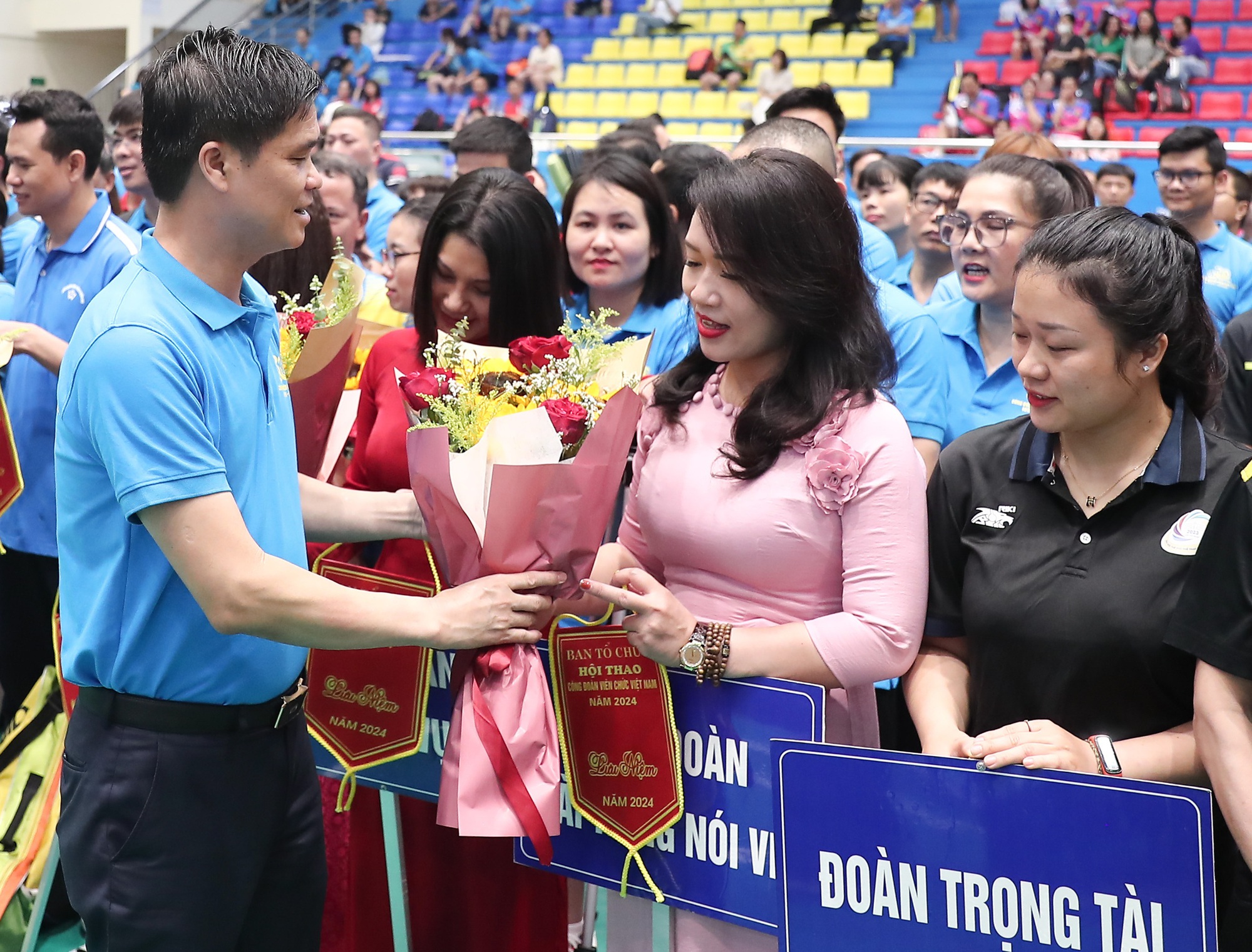 Hơn 1500 vận động viên tham dự hội thao Công đoàn Viên chức Việt Nam năm 2024 - Ảnh 9.